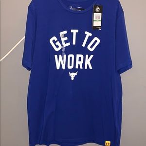 Brand new with tags project rock / under armour T